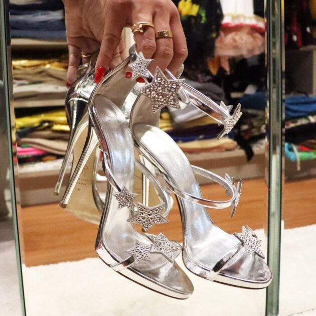 Giuseppe Zanotti High Heels S39 - Silver