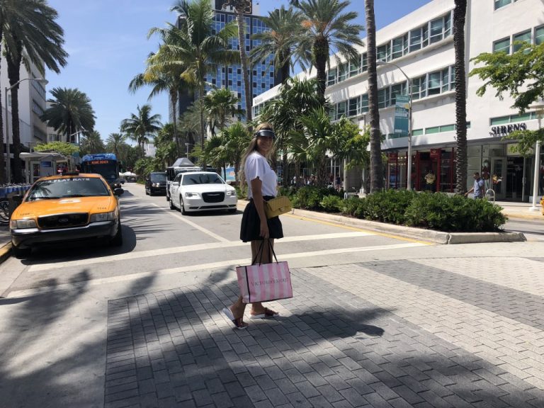 Victoria's Secret in Miami's streets